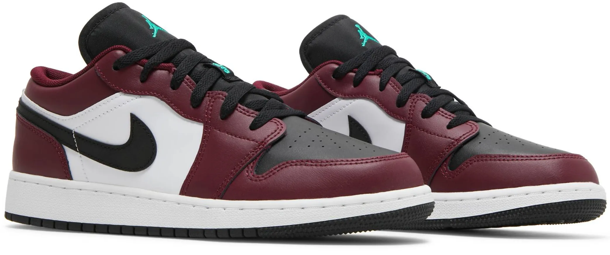 JORDAN 1 LOW SE DARK BEETROOT ROMA GREEN (GS)