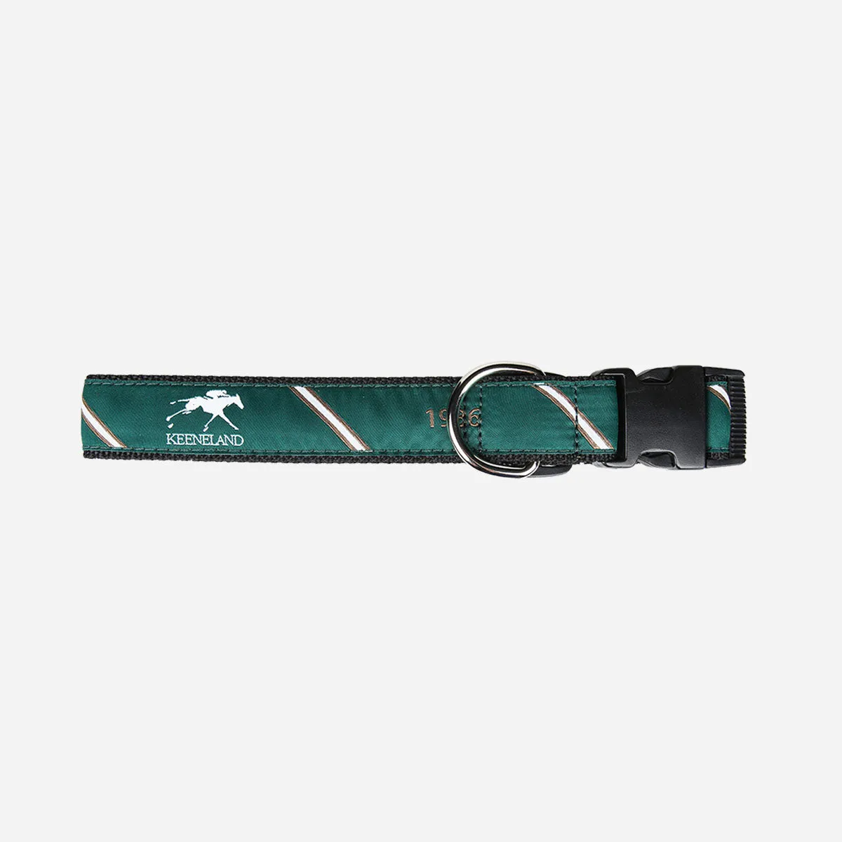 Keeneland Stripe 1936 Ribbon Dog Collar