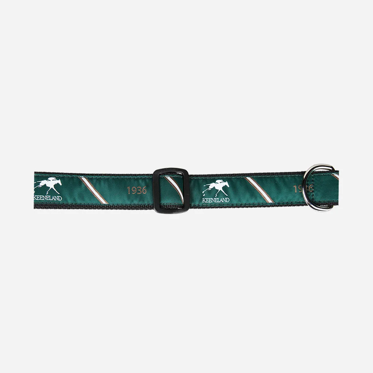 Keeneland Stripe 1936 Ribbon Dog Collar