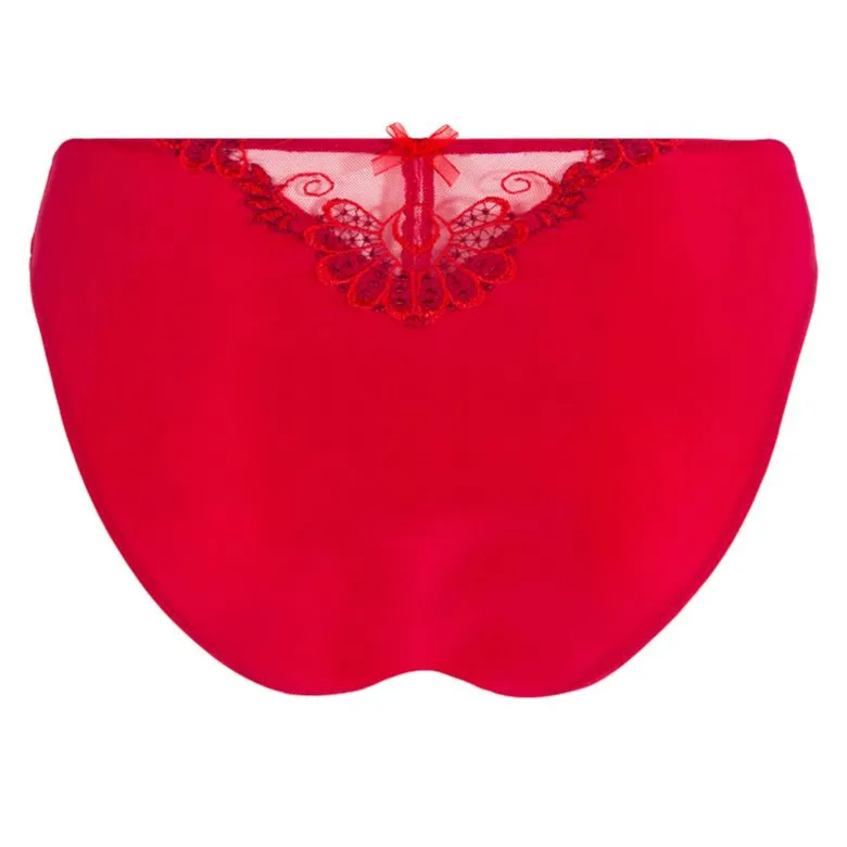 Lise Charmel Dressing Floral Brief in Red ACC0288