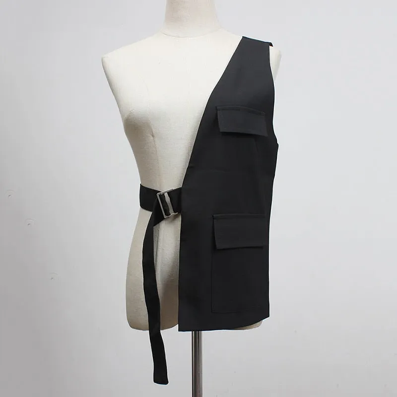 Luna Irregular Half Vest Belt