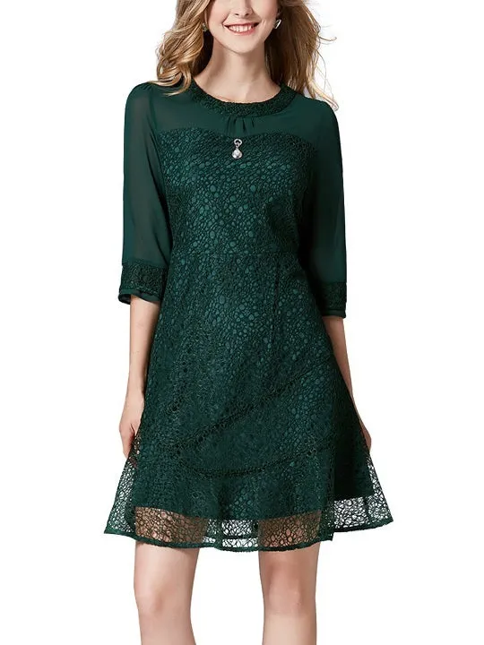 Magali Green Sweetheart Charm Dress