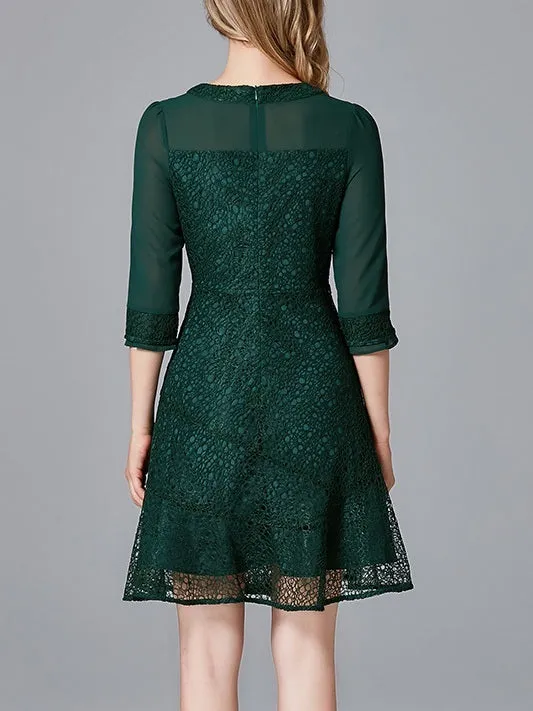 Magali Green Sweetheart Charm Dress