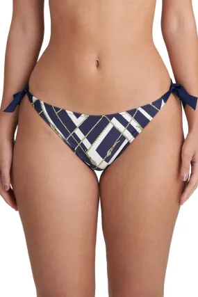 Marie Jo Swim Saranji Side Tie Brief, Majestic Blue (1006654)