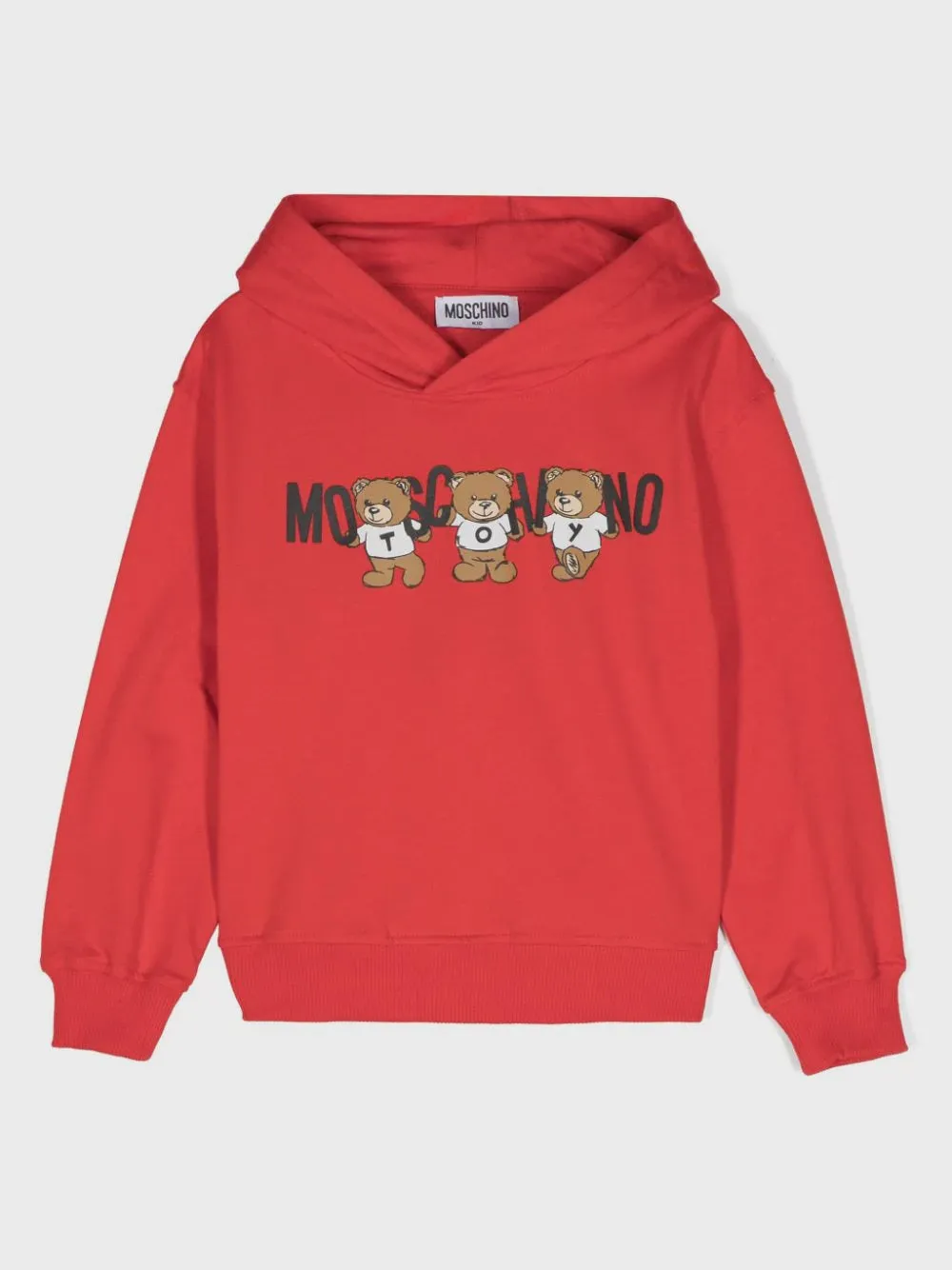 Moschino Kids Logo-Print Cotton Hoodie