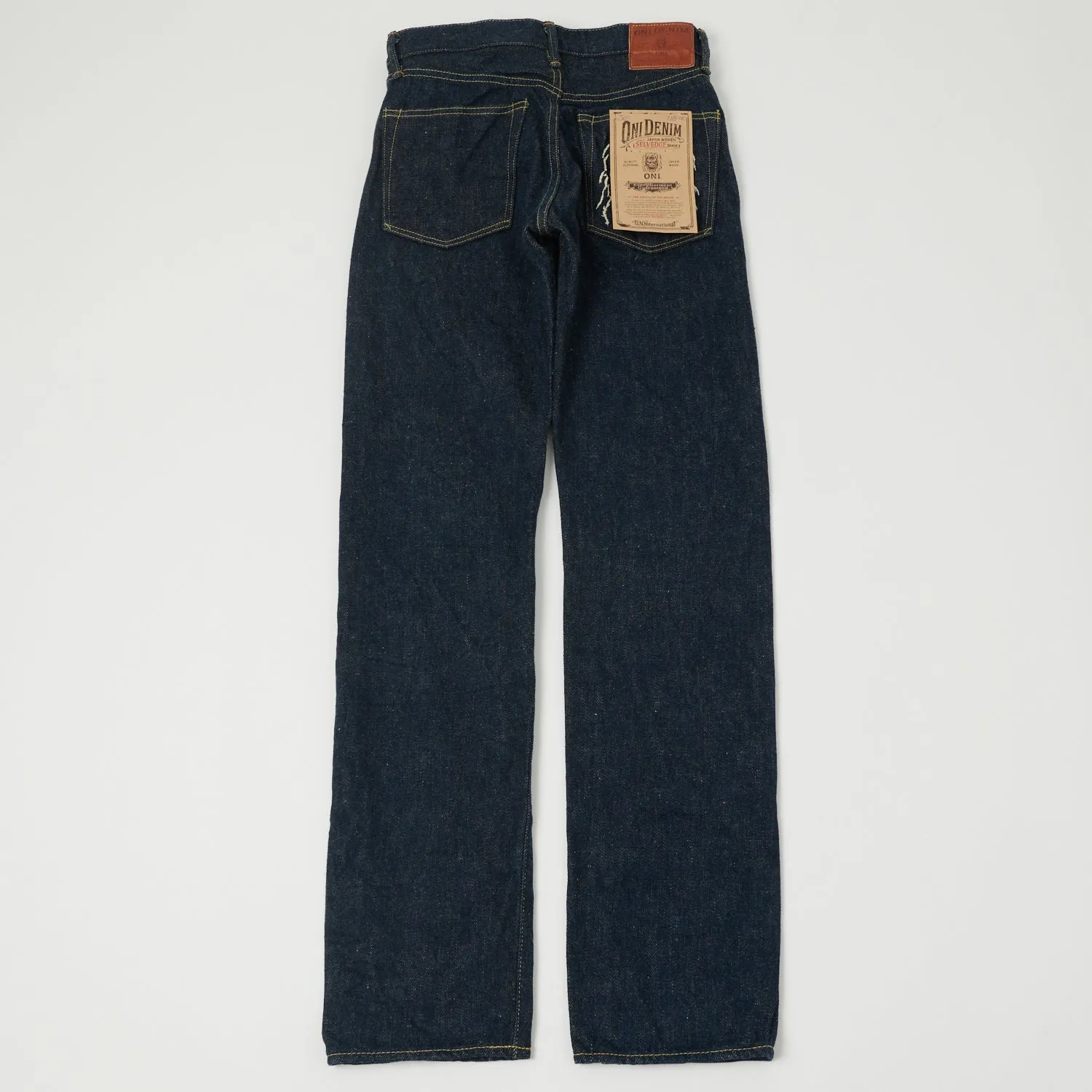 ONI 288ZR 'Secret Denim' 'Devil Embroidery' Loose Straight Jean  - One Wash