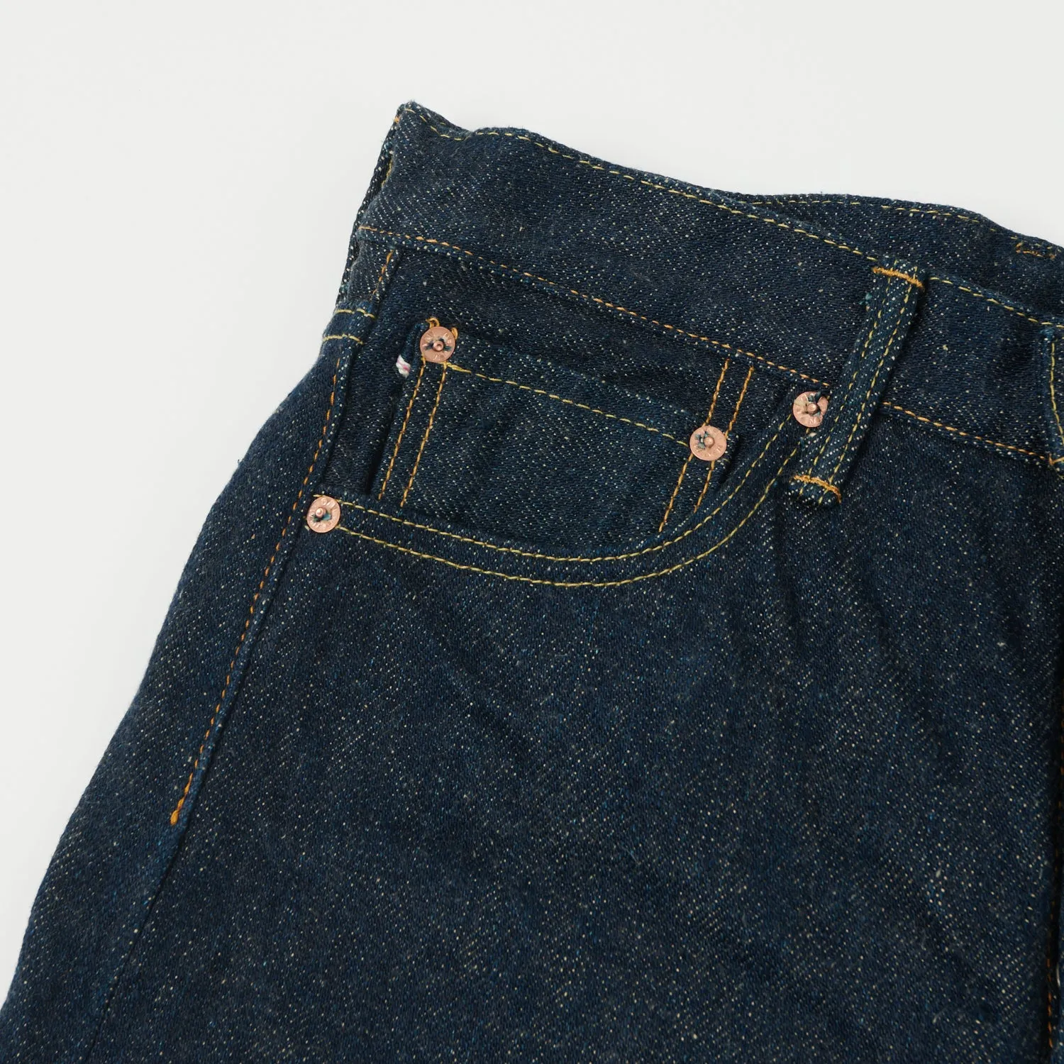 ONI 288ZR 'Secret Denim' 'Devil Embroidery' Loose Straight Jean  - One Wash