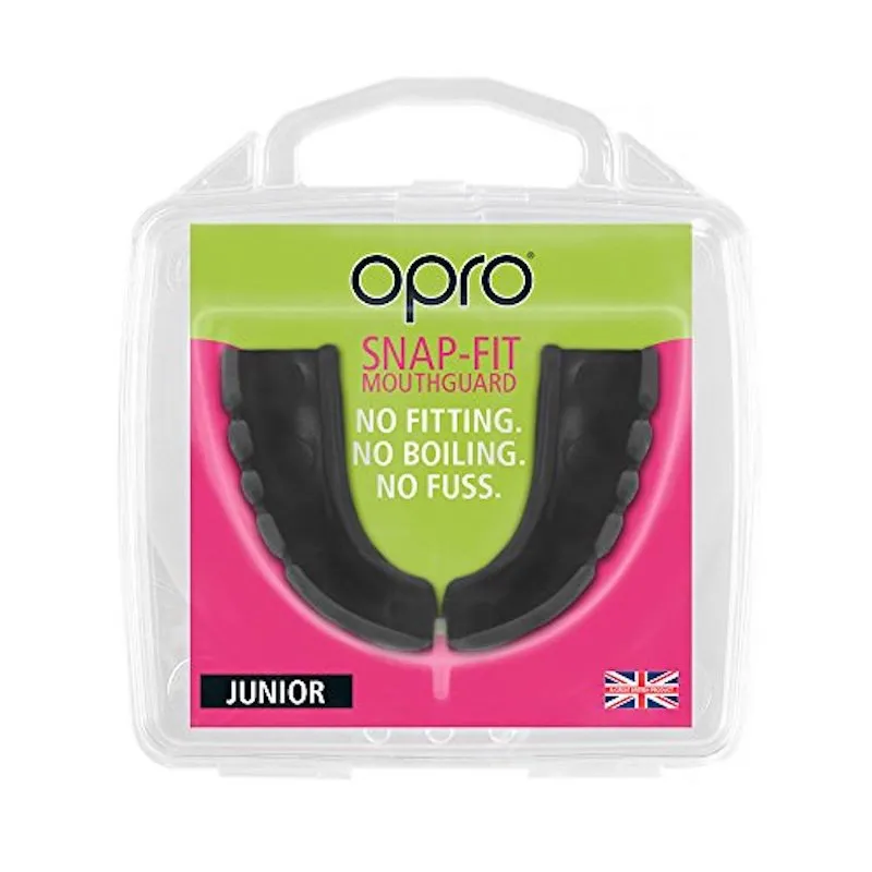 OPRO Snap-Fit Junior MouthGuard Gum Shield -