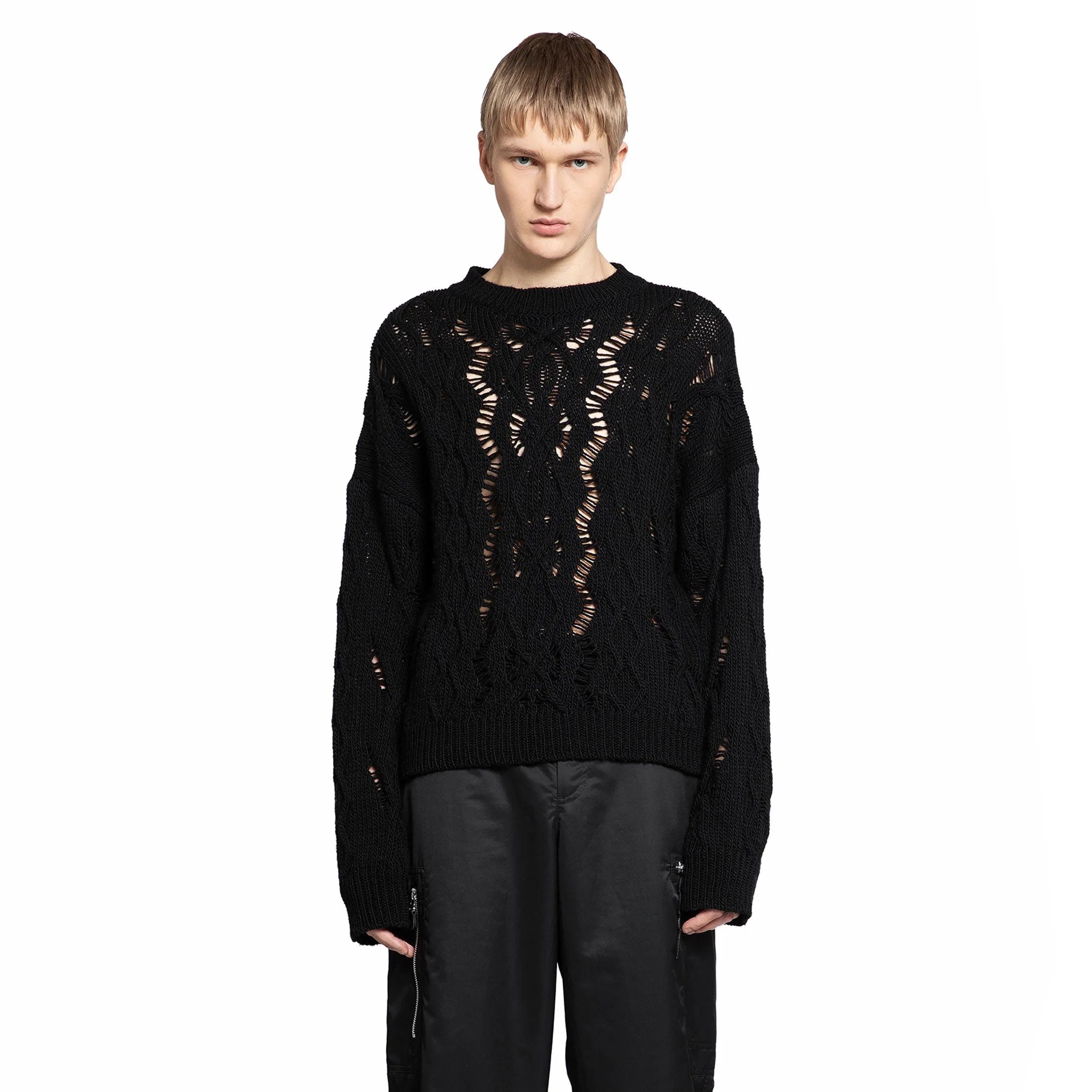 OUR LEGACY MAN BLACK KNITWEAR