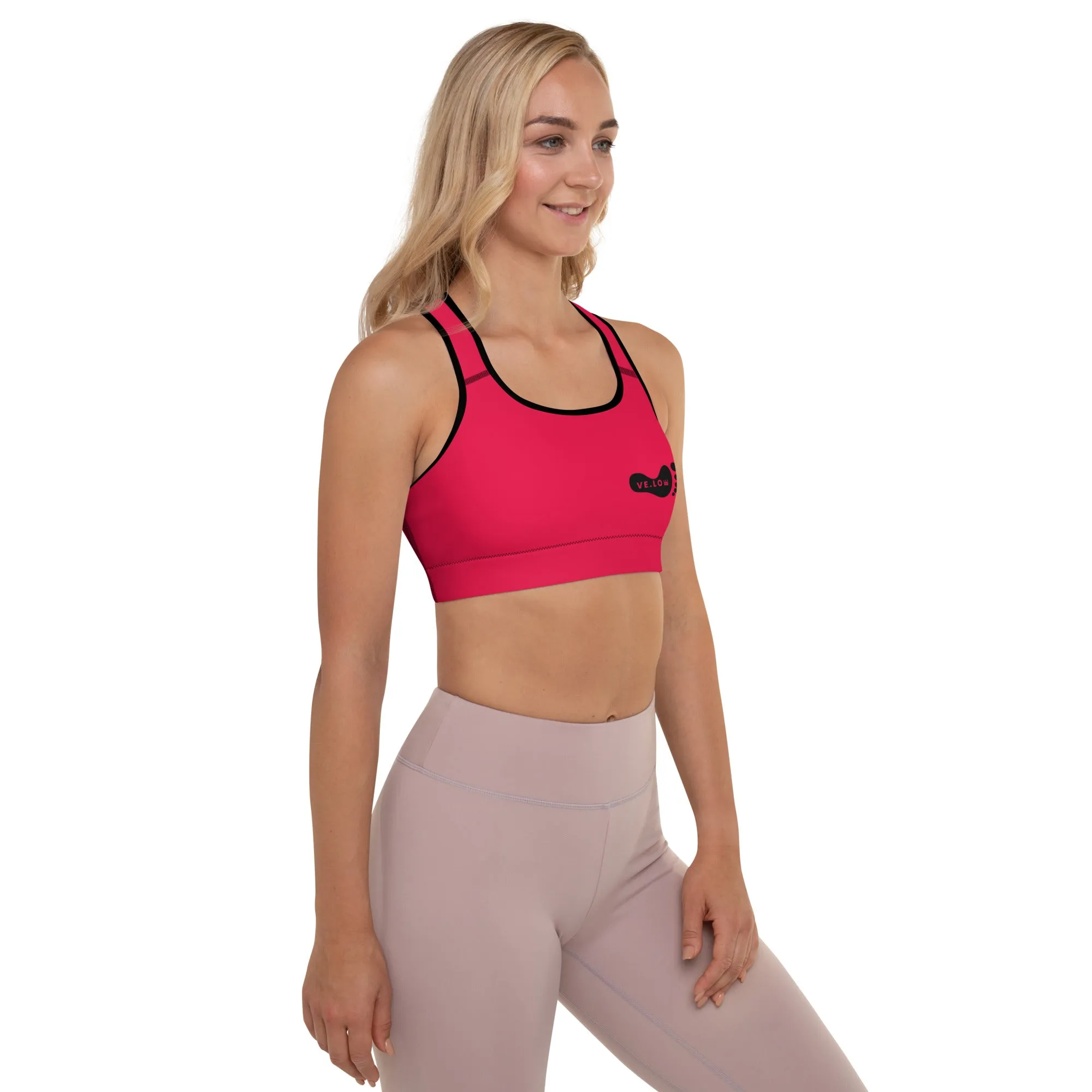 Padded Sports Bra For Veronica Leporanico