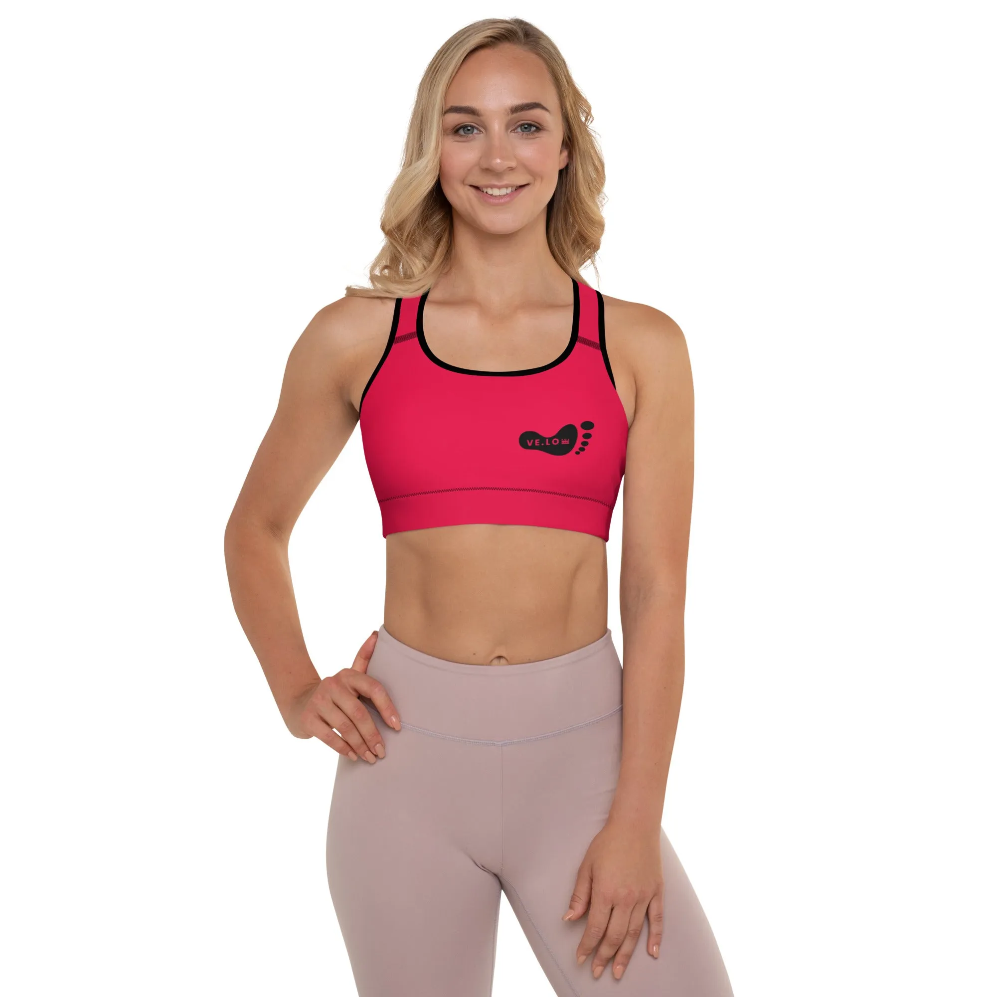 Padded Sports Bra For Veronica Leporanico