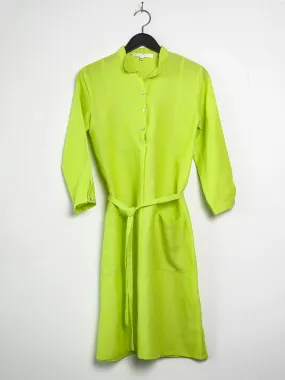 Piet Linen Dress in Fluo