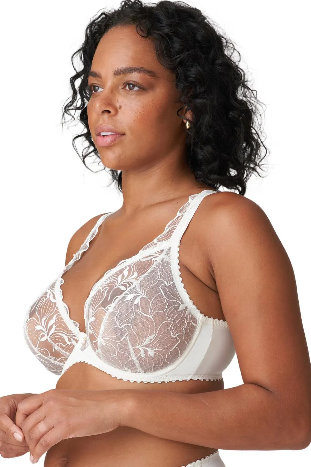 Prima Donna Springdale Plunge Bra, Natural (0163470)