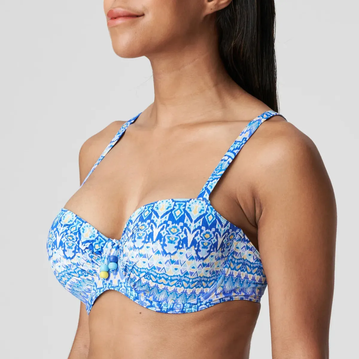 Primadonna Swimwear - Bonifacio Padded Balcony Bikini Top 4009716 - Electric Blue