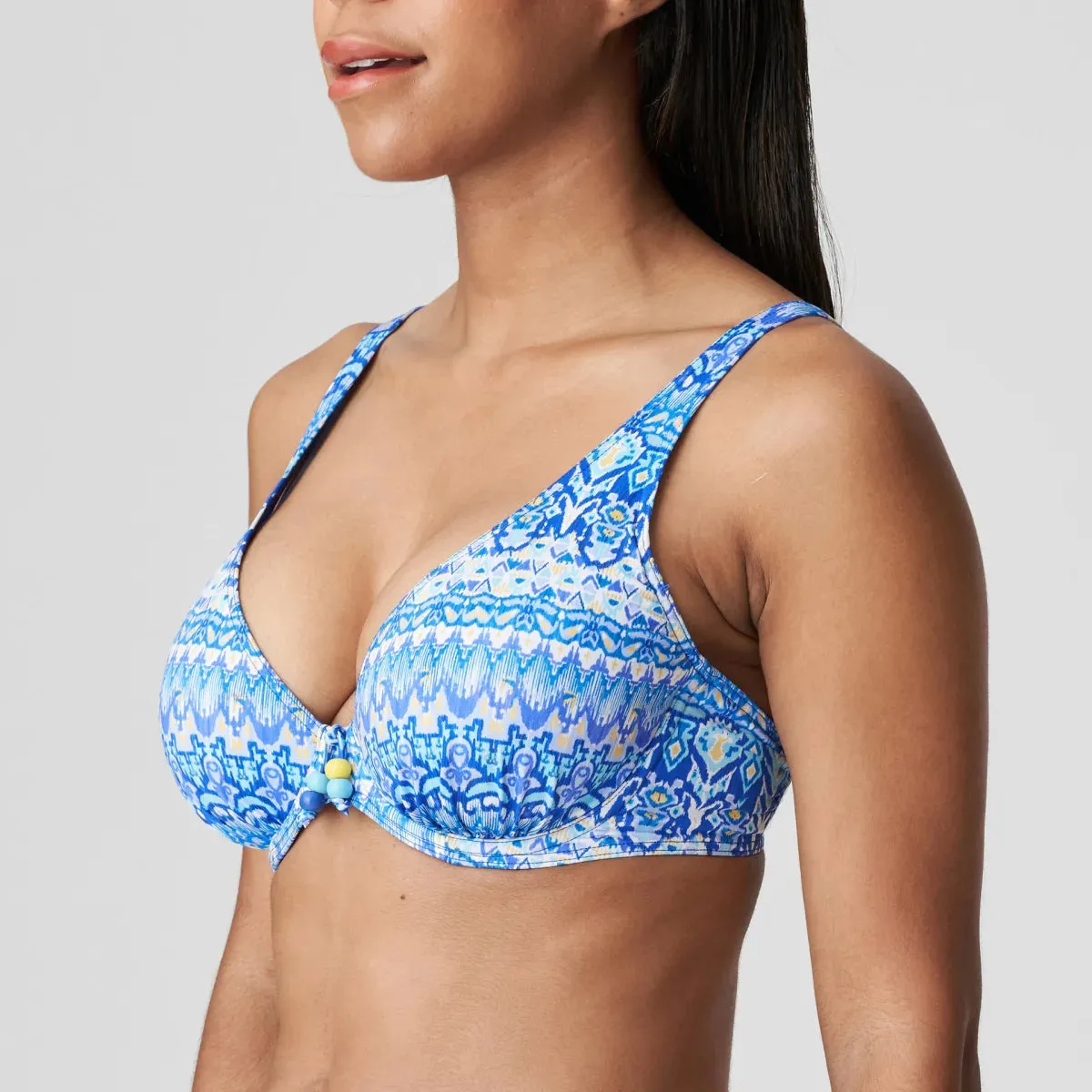 Primadonna Swimwear - Bonifacio Padded Triabgle Bikini Top 4009719 - Electric Blue