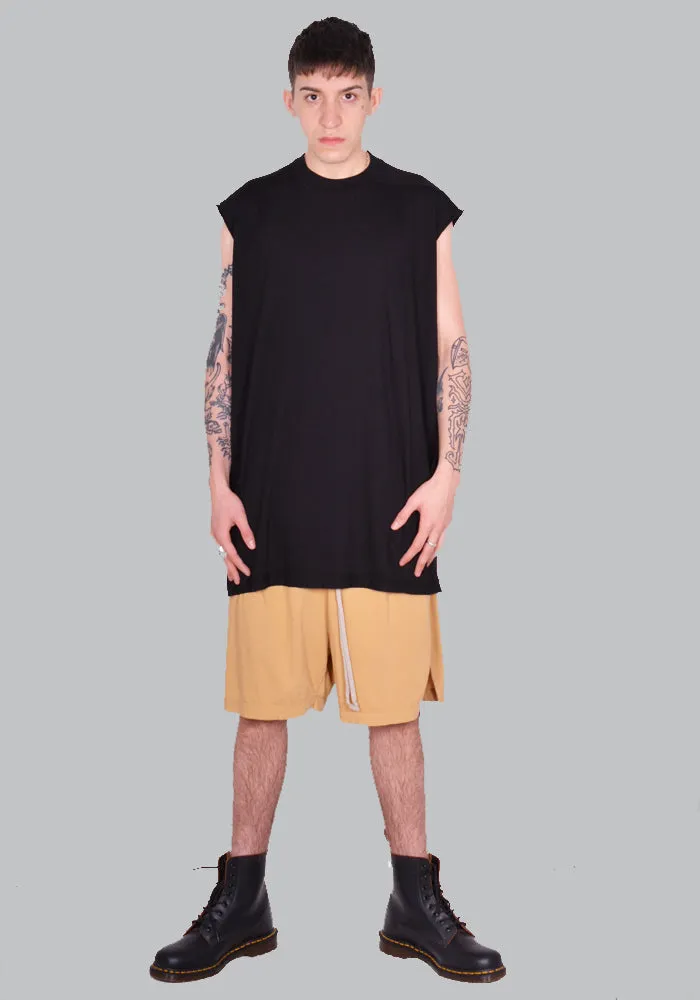 RICK OWENS DRKSHDW DU01D1158 RN 09 TARP T-SHIRT BLACK