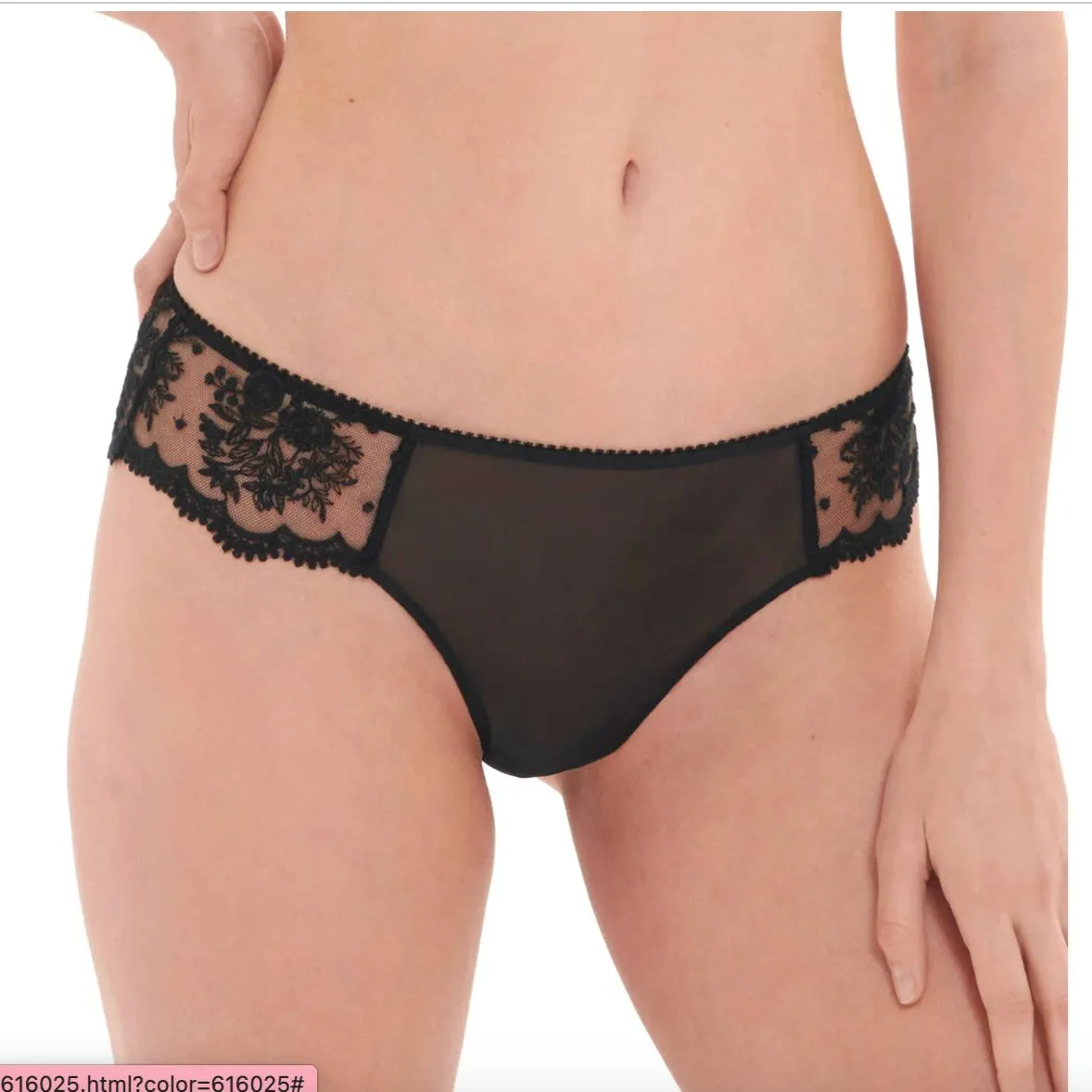 Simone Perele Intrigue Tanga 1E2710 in Black