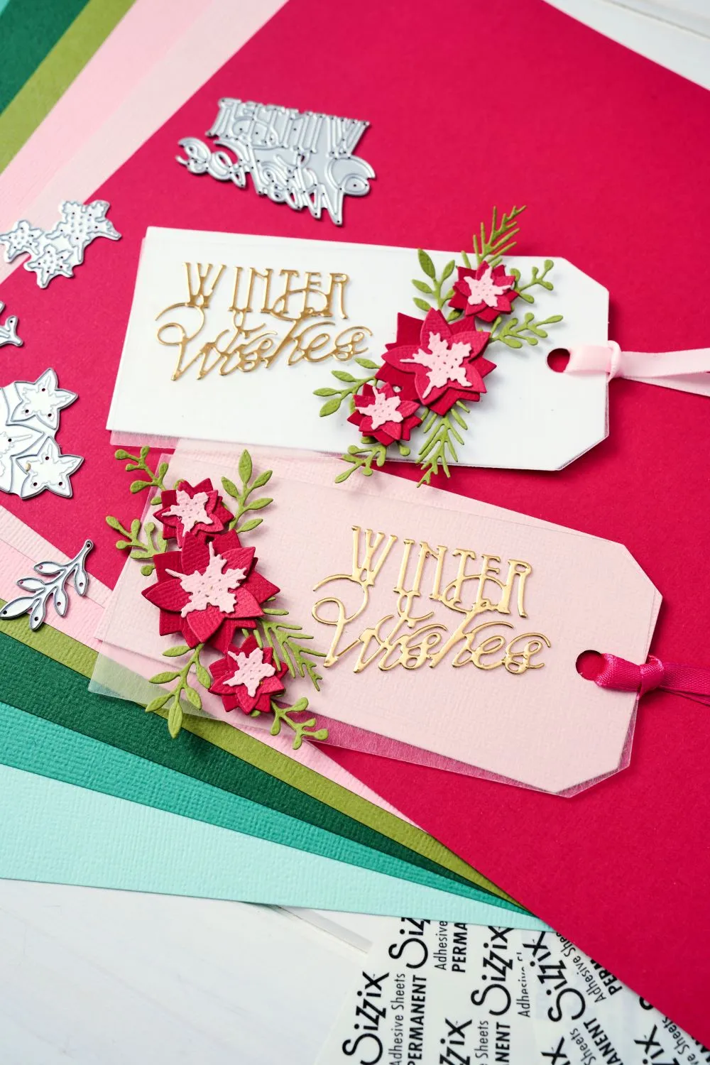 Sizzix Thinlits Die Set 14PK - Winter Wishes #2