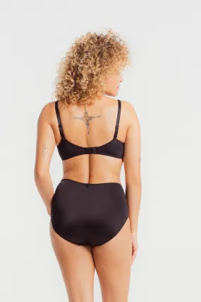 Série High Waisted Brief Noir