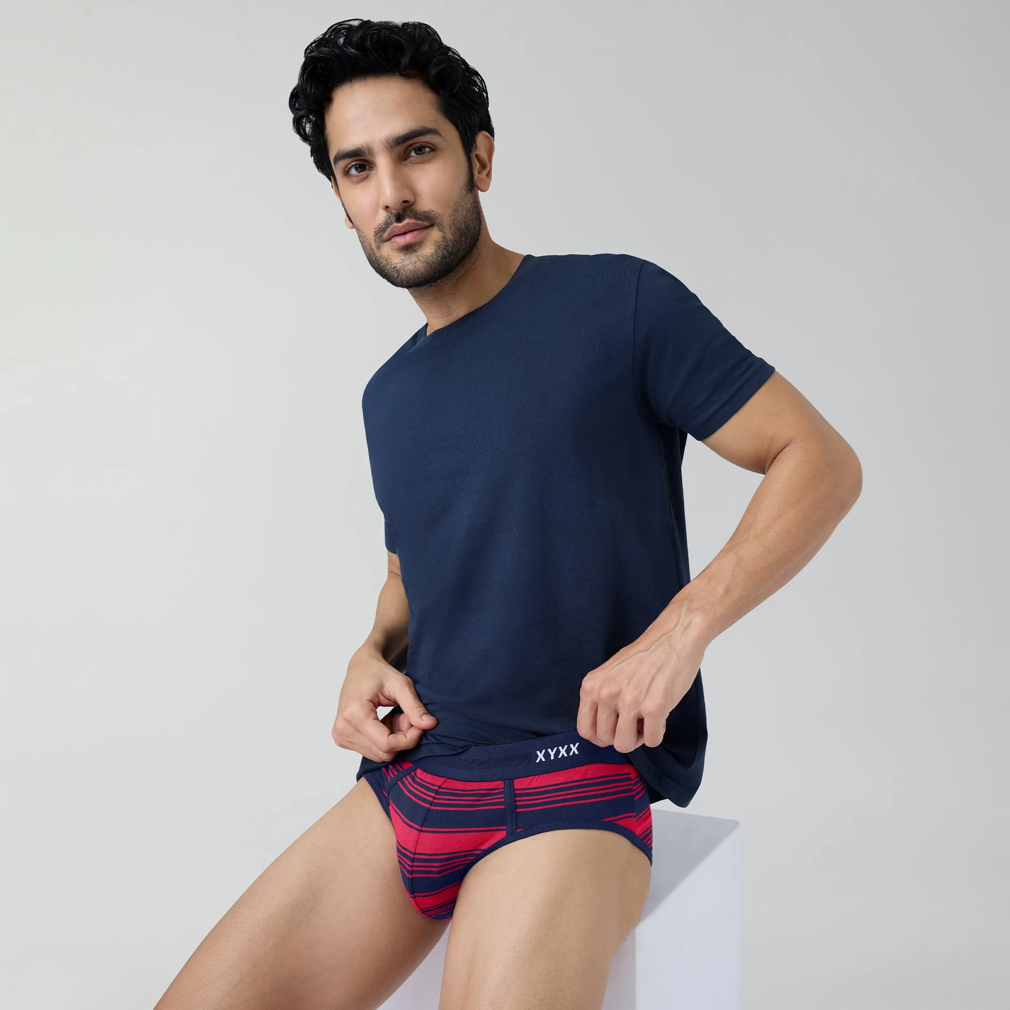 Streax Cotton Stretch Briefs Cardinal Red