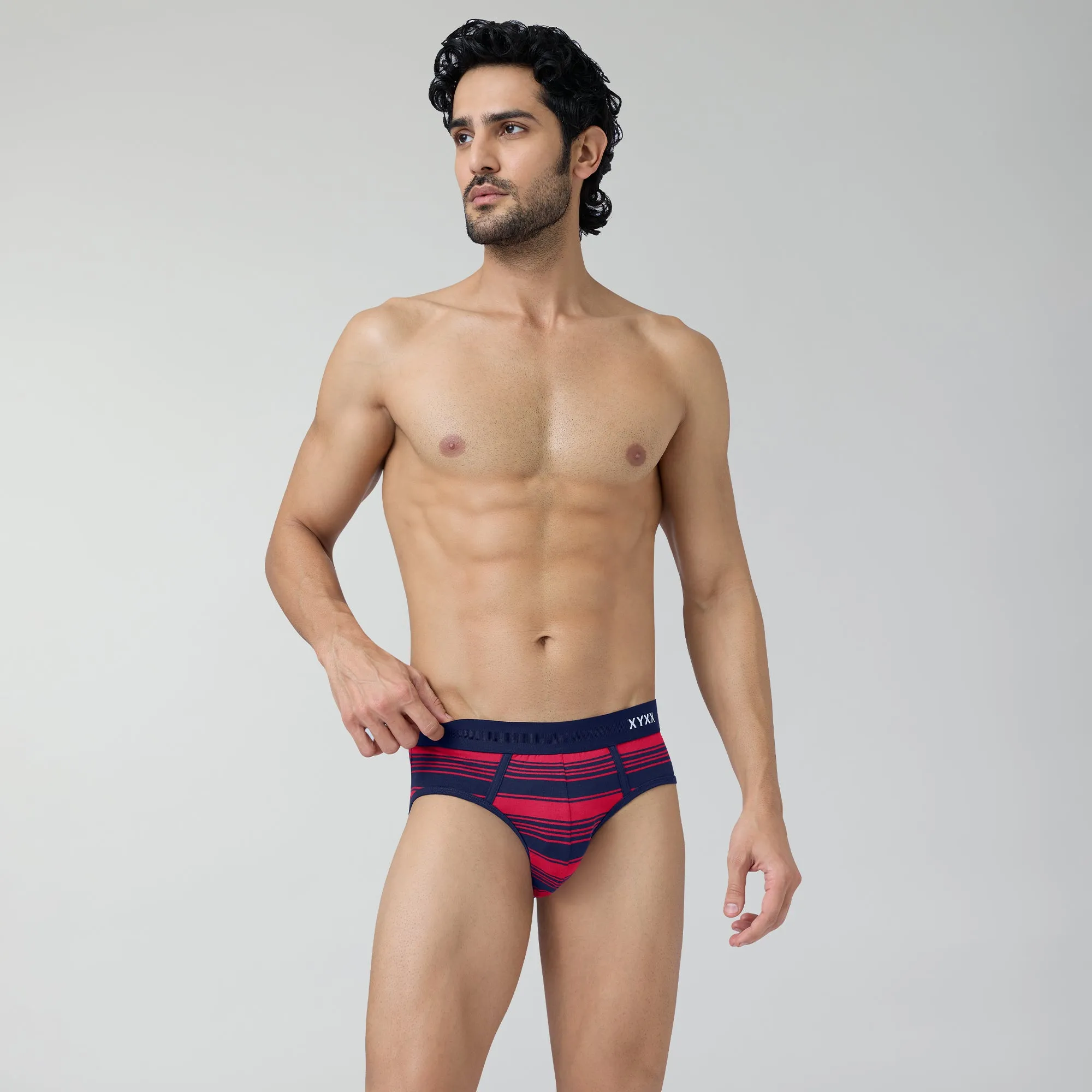 Streax Cotton Stretch Briefs Cardinal Red