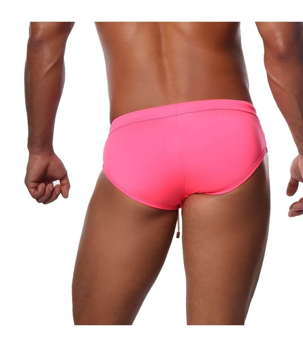 Swim-Brief Tight-Fitting by TOF PARIS Happy Neon Pink 4