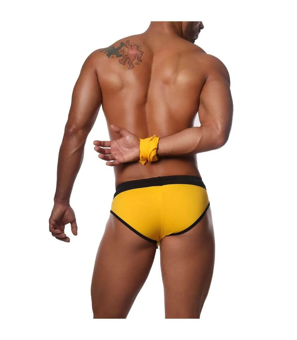 Swimwear TOF PARIS Swim-Brief CANARIA Edition Yelllow 42