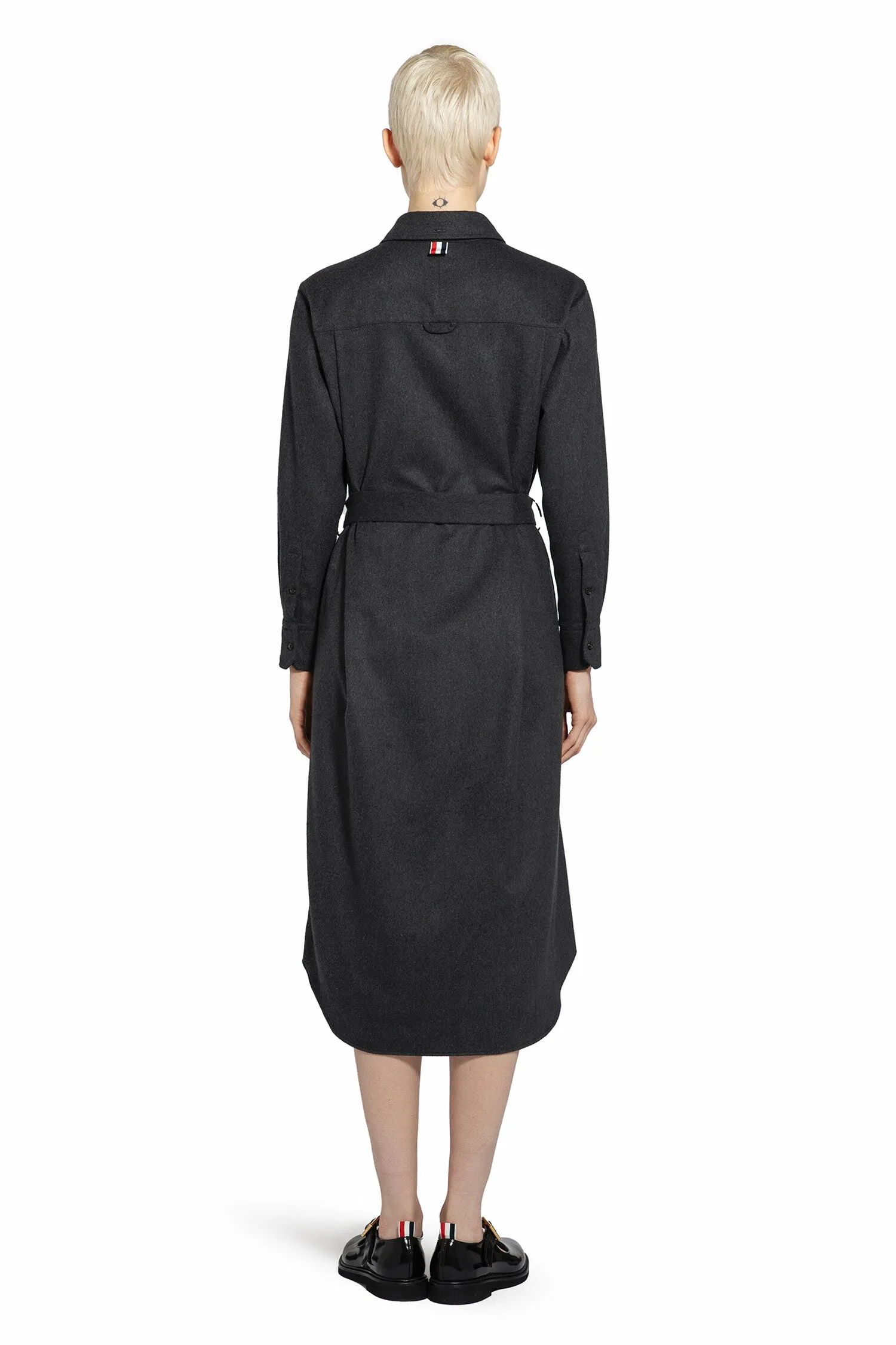 THOM BROWNE WOMAN BLACK DRESSES