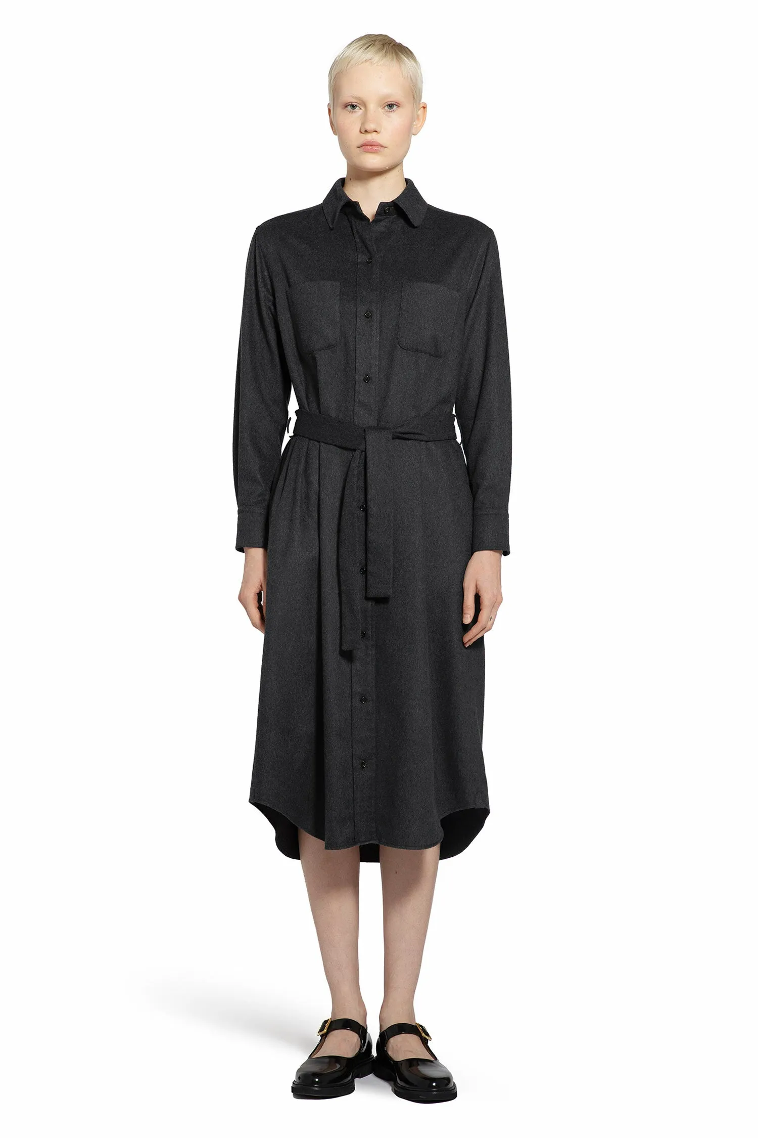 THOM BROWNE WOMAN BLACK DRESSES