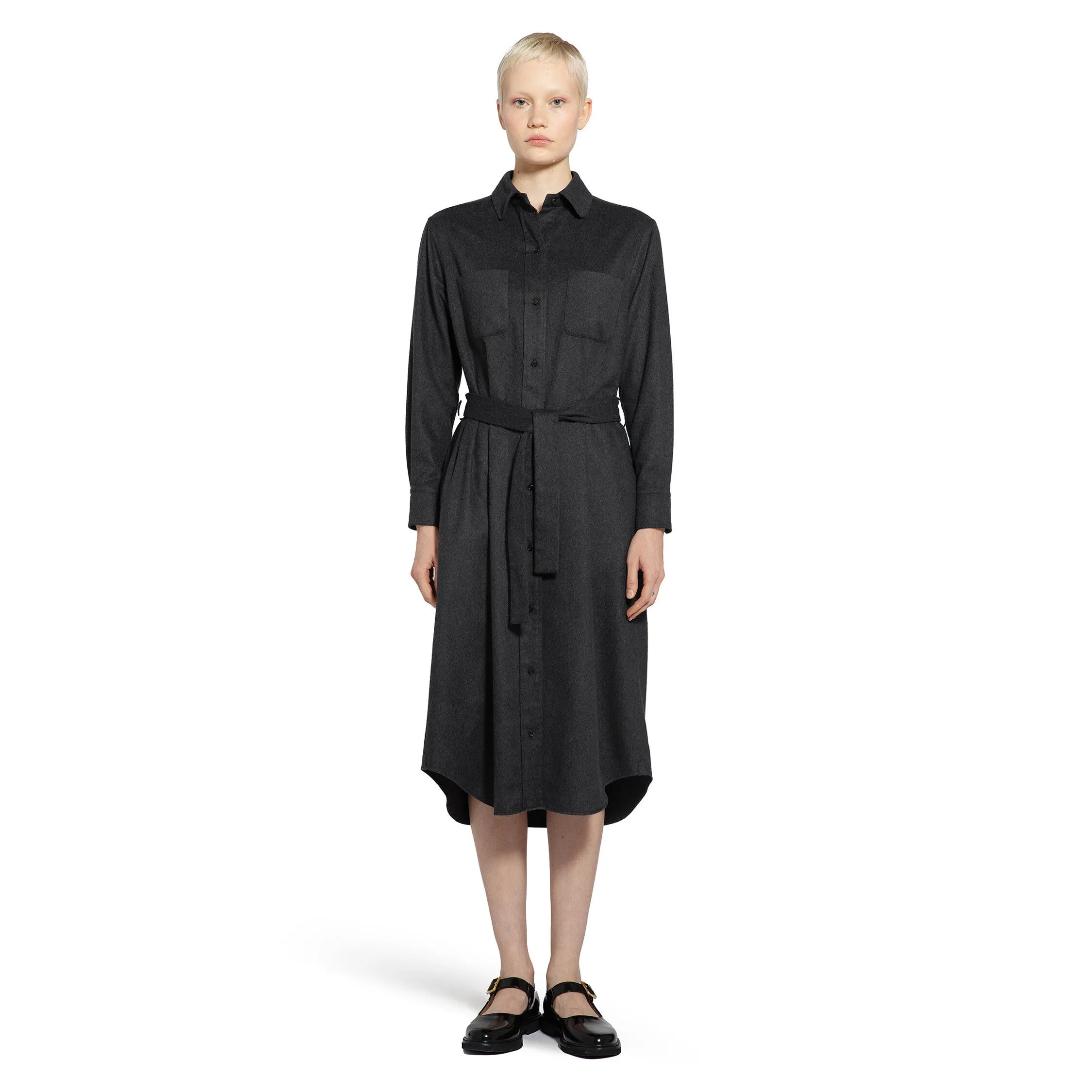 THOM BROWNE WOMAN BLACK DRESSES