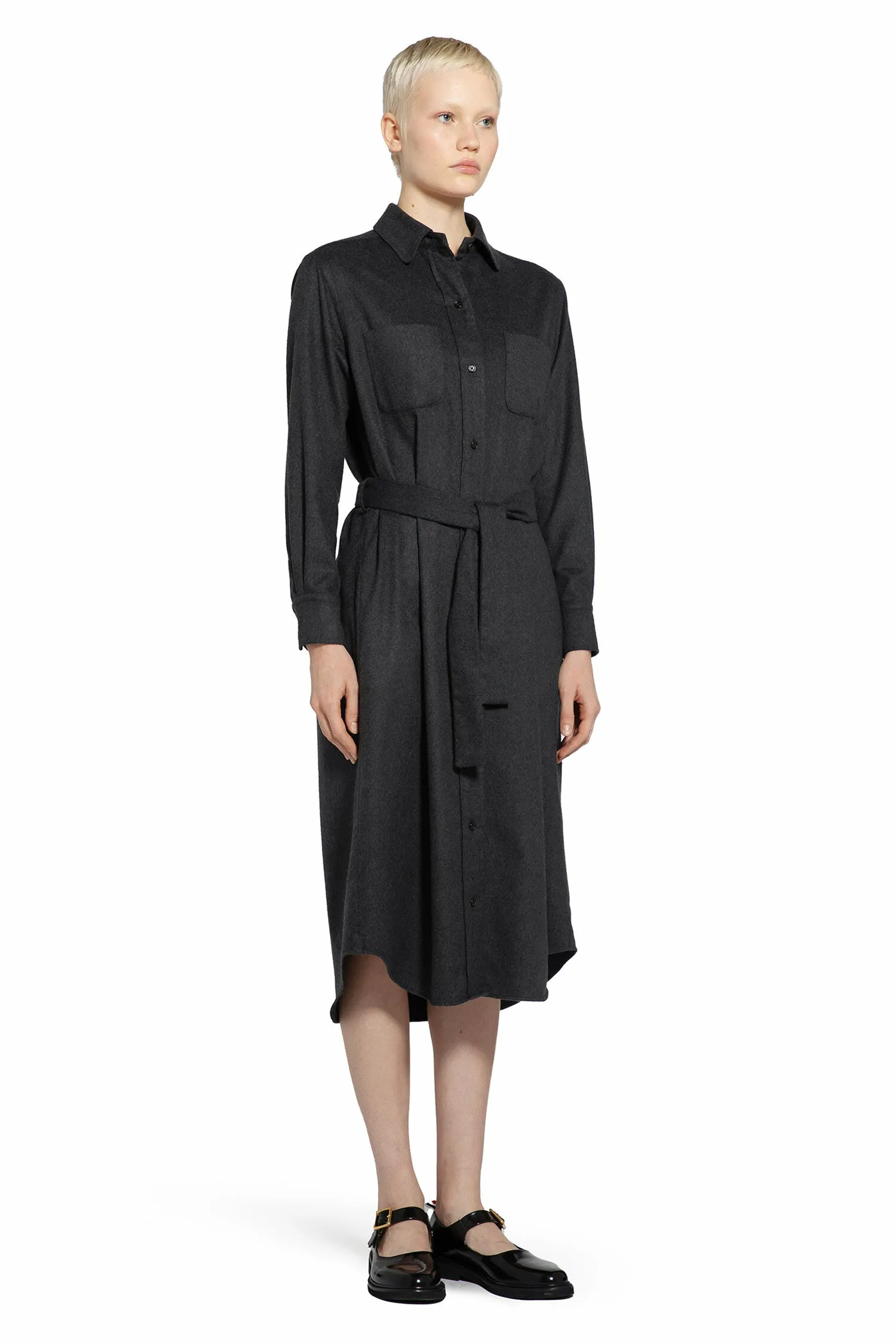 THOM BROWNE WOMAN BLACK DRESSES