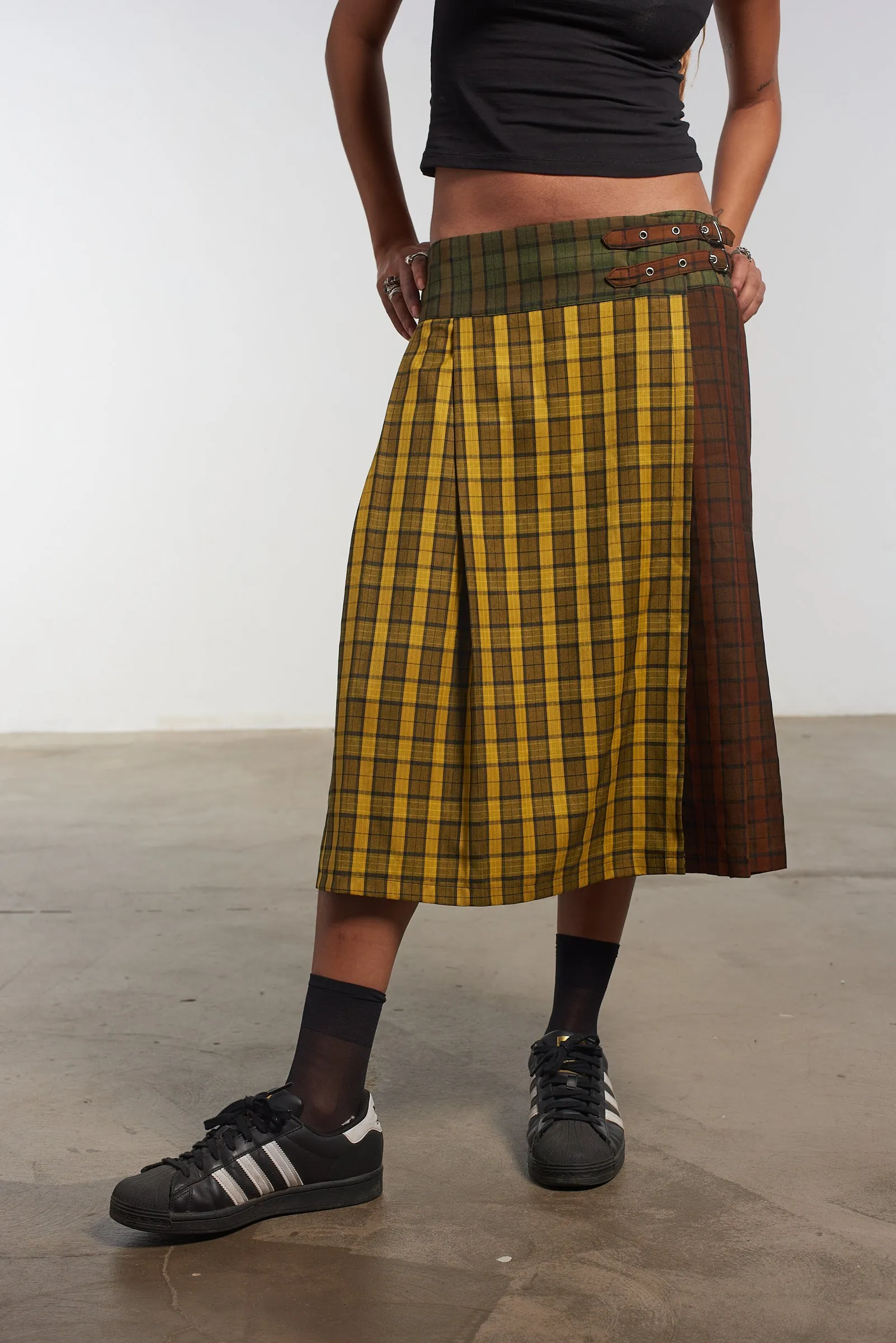 Viv Check Maxi Kilt