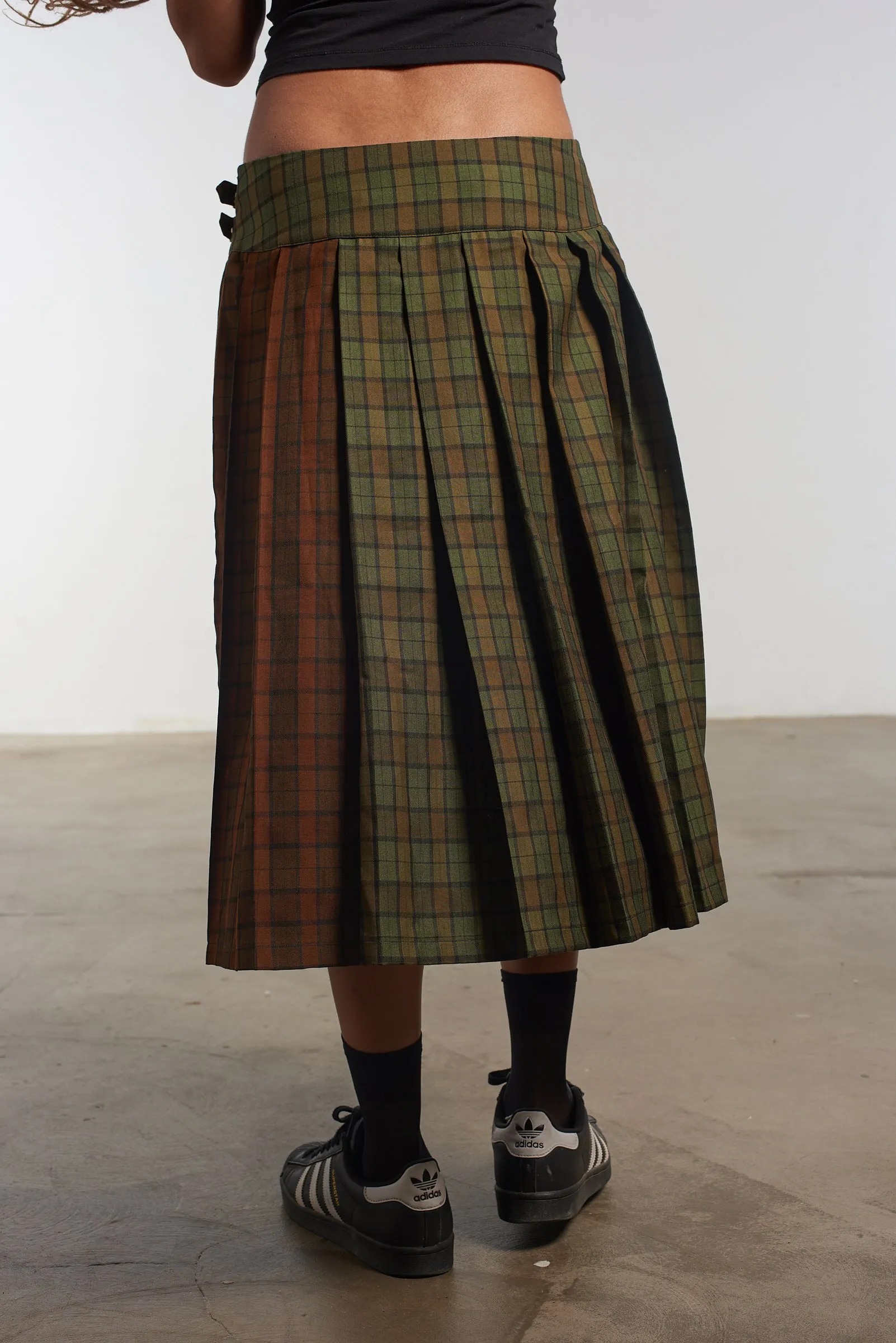 Viv Check Maxi Kilt