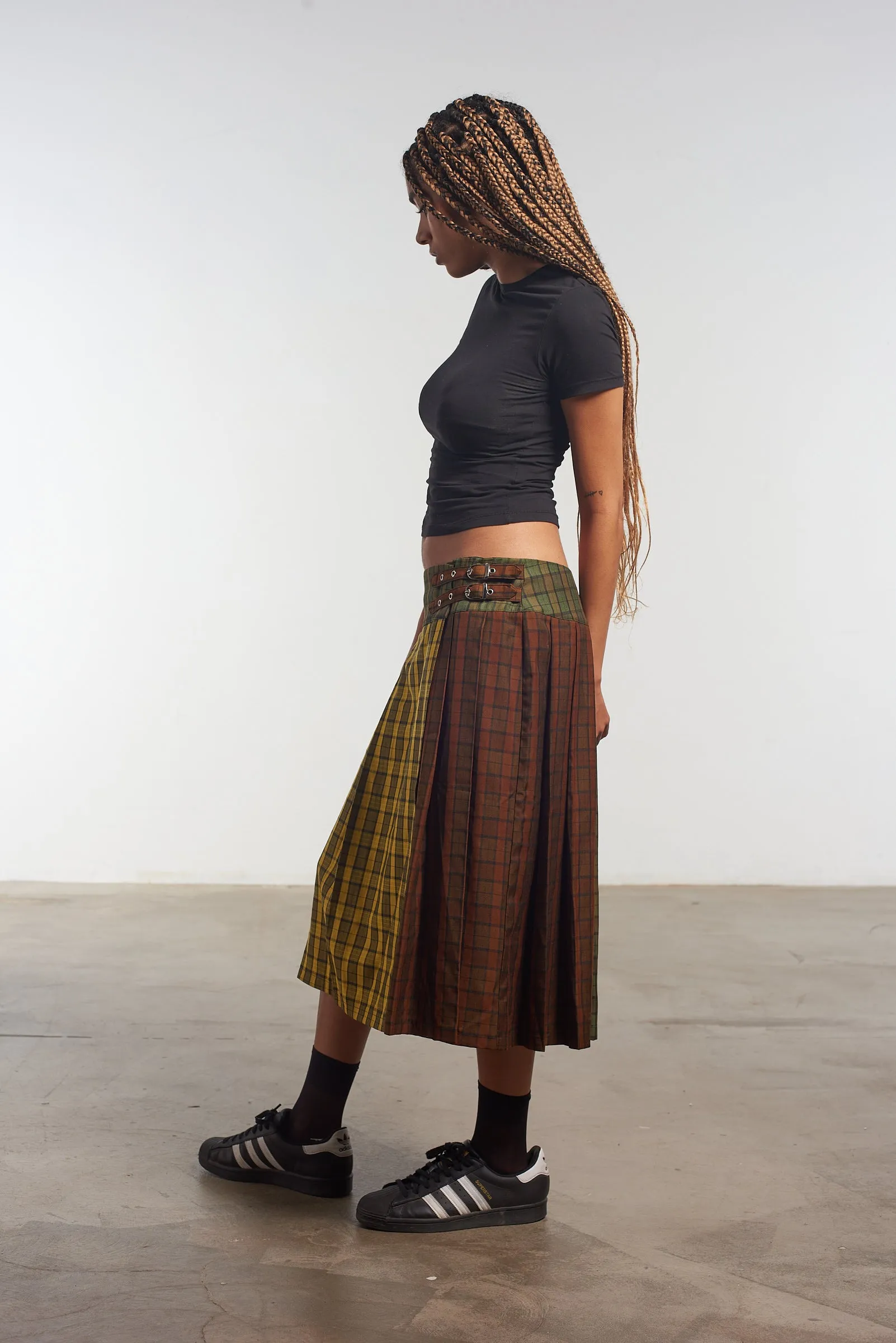 Viv Check Maxi Kilt