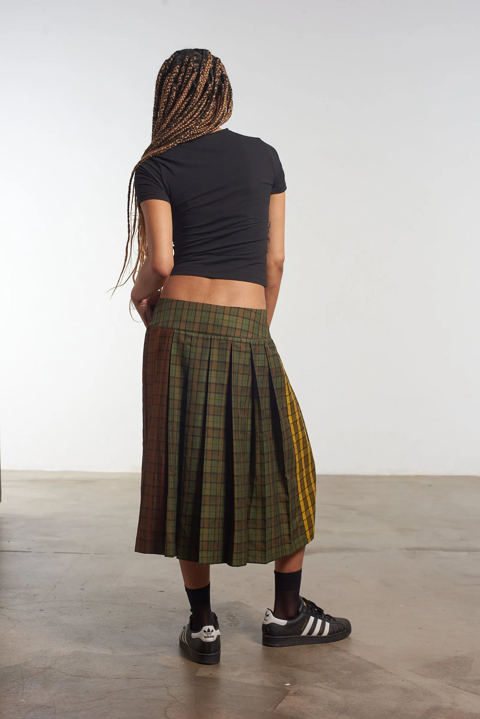 Viv Check Maxi Kilt