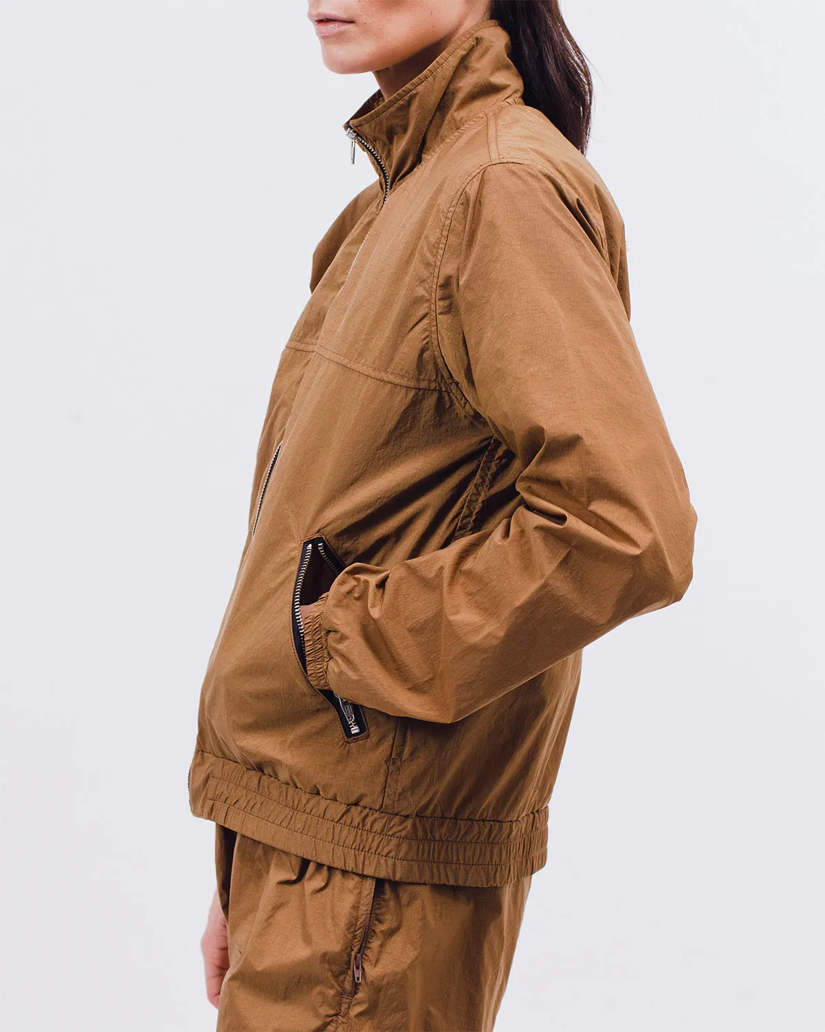 Warm Up Jacket - Tobacco