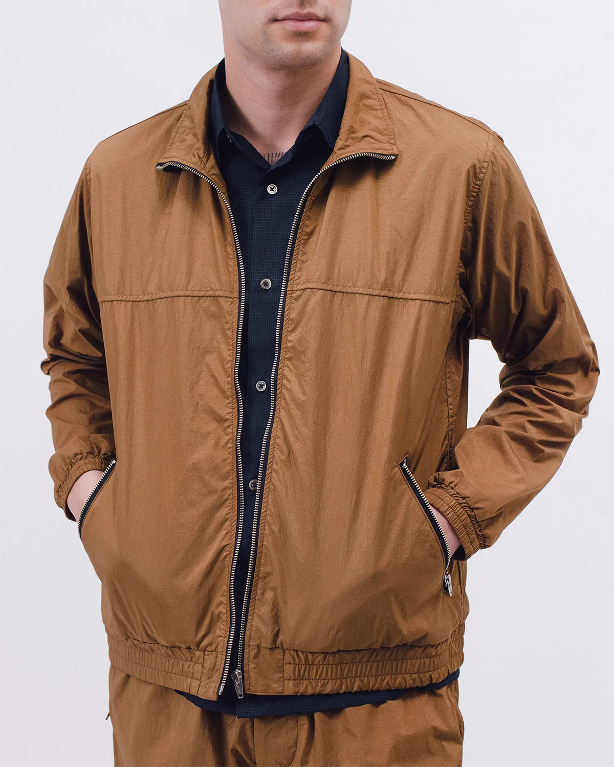 Warm Up Jacket - Tobacco