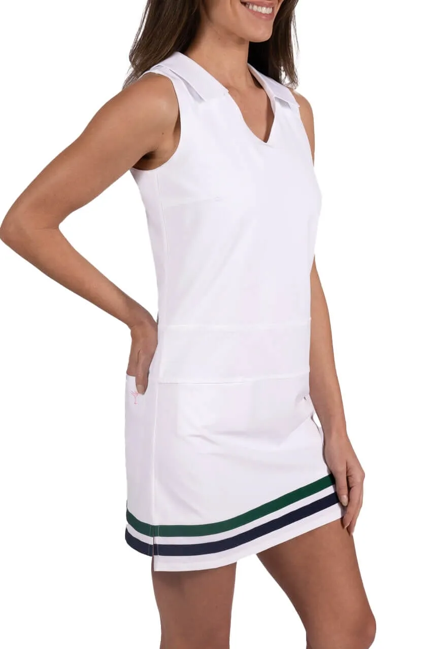 White Tini Time Sport Dress