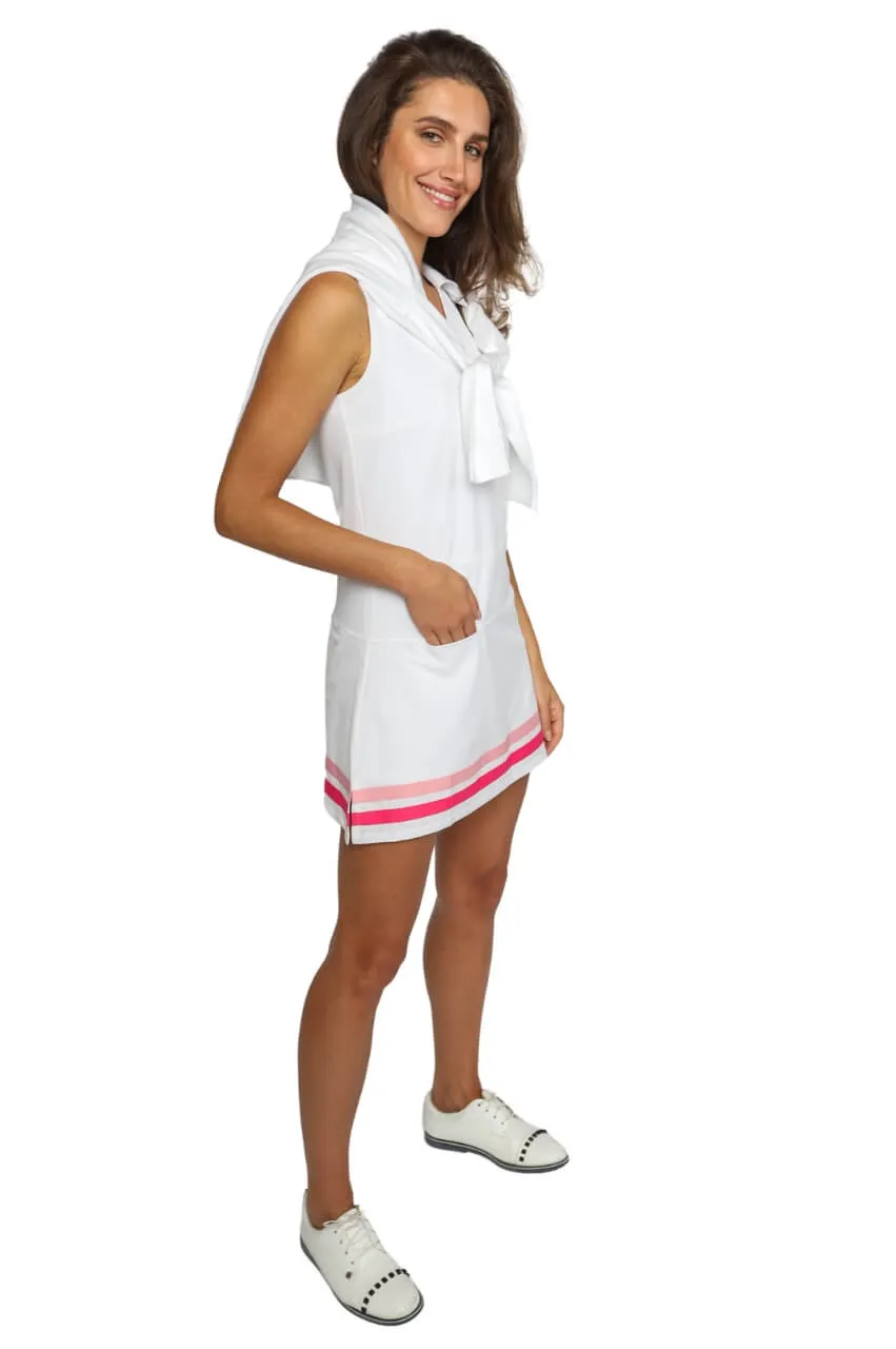 White Tini Time Sport Dress