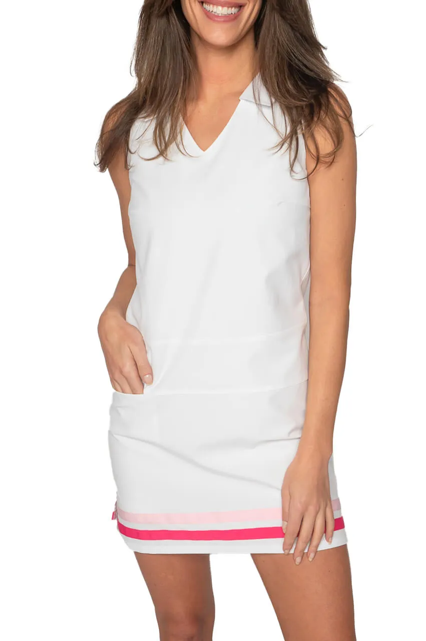 White Tini Time Sport Dress