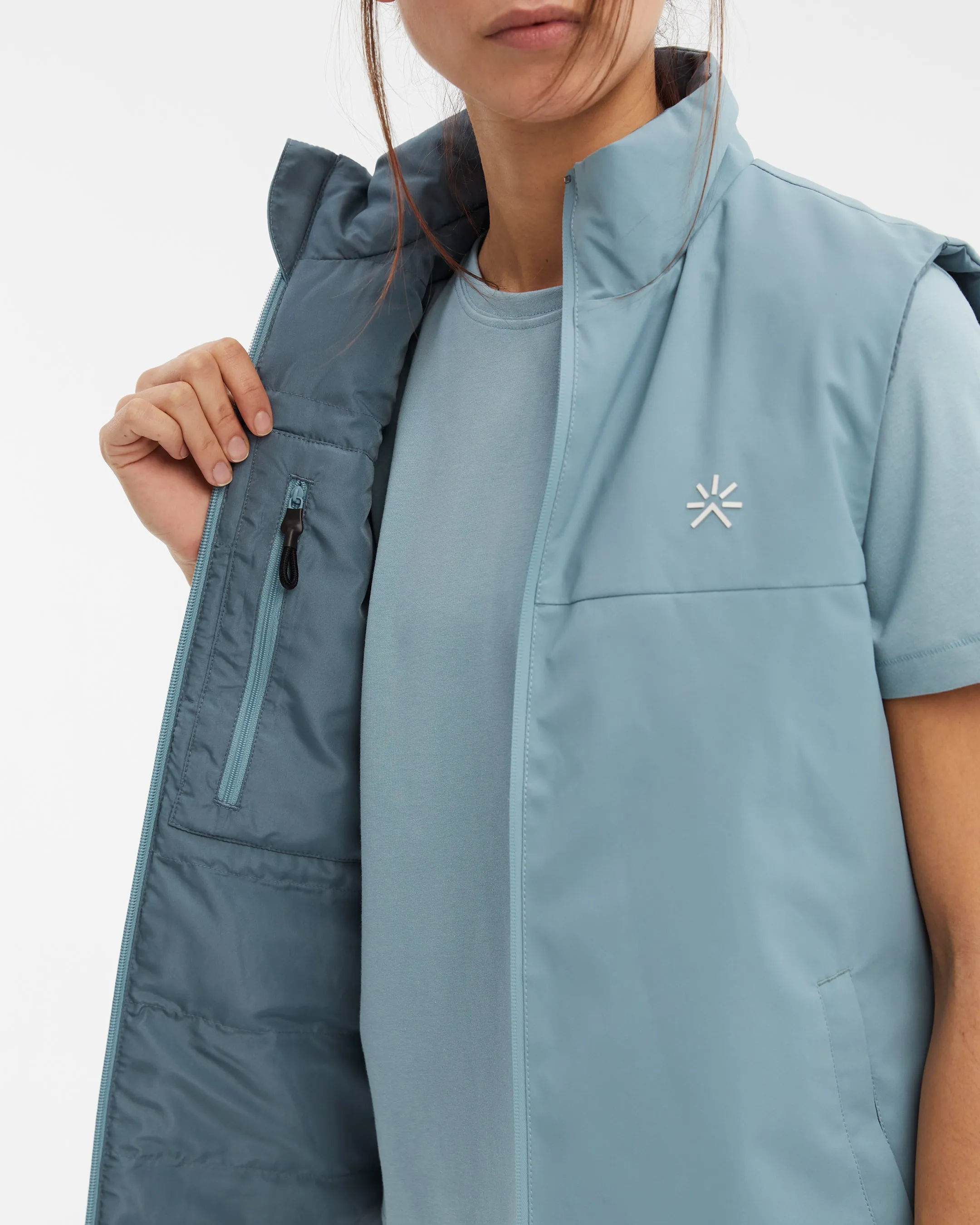 Women's NS40 Reversible Vest Citadel Blue