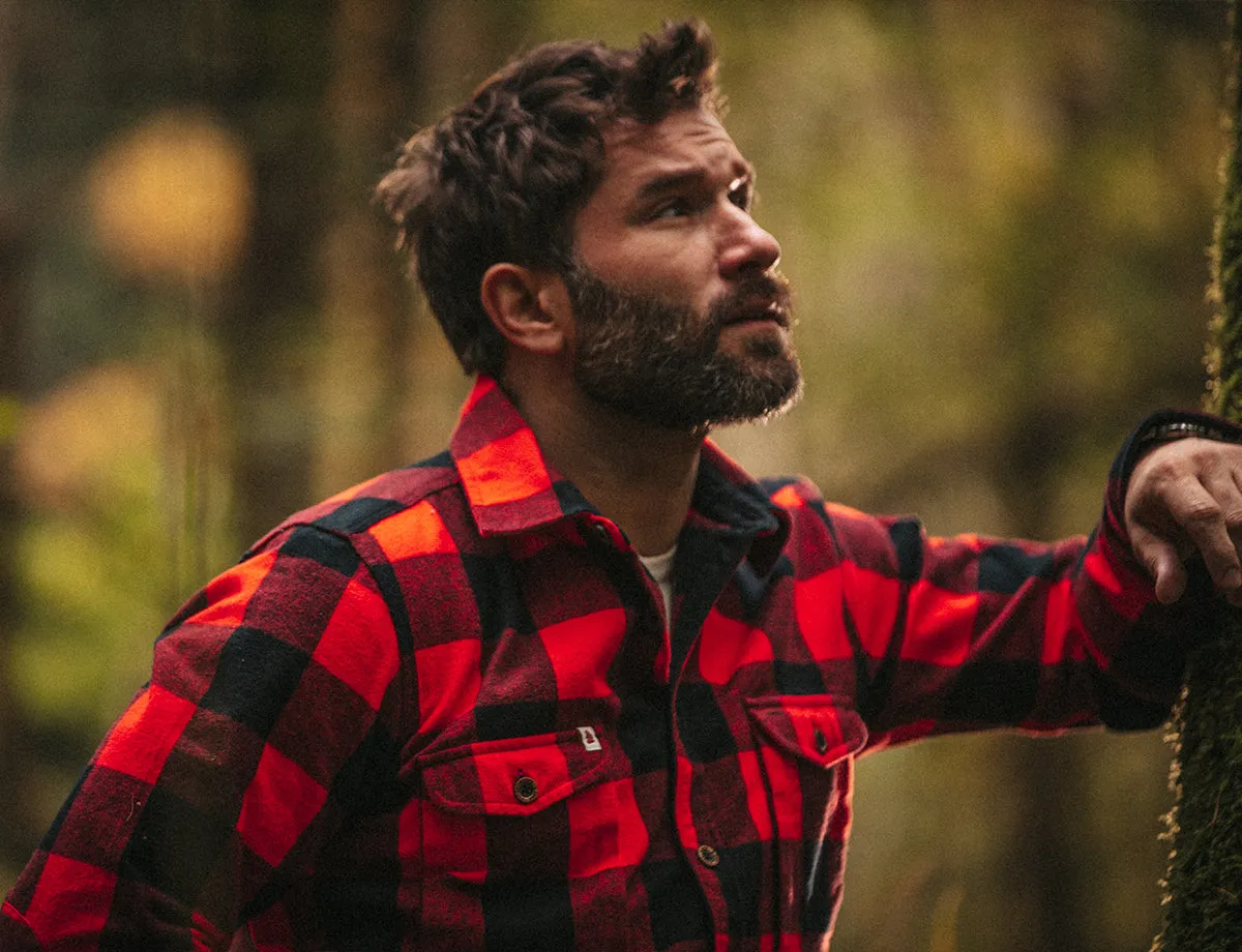 YUKON Flannel Field Shirt Red